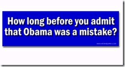 Obama Mistake