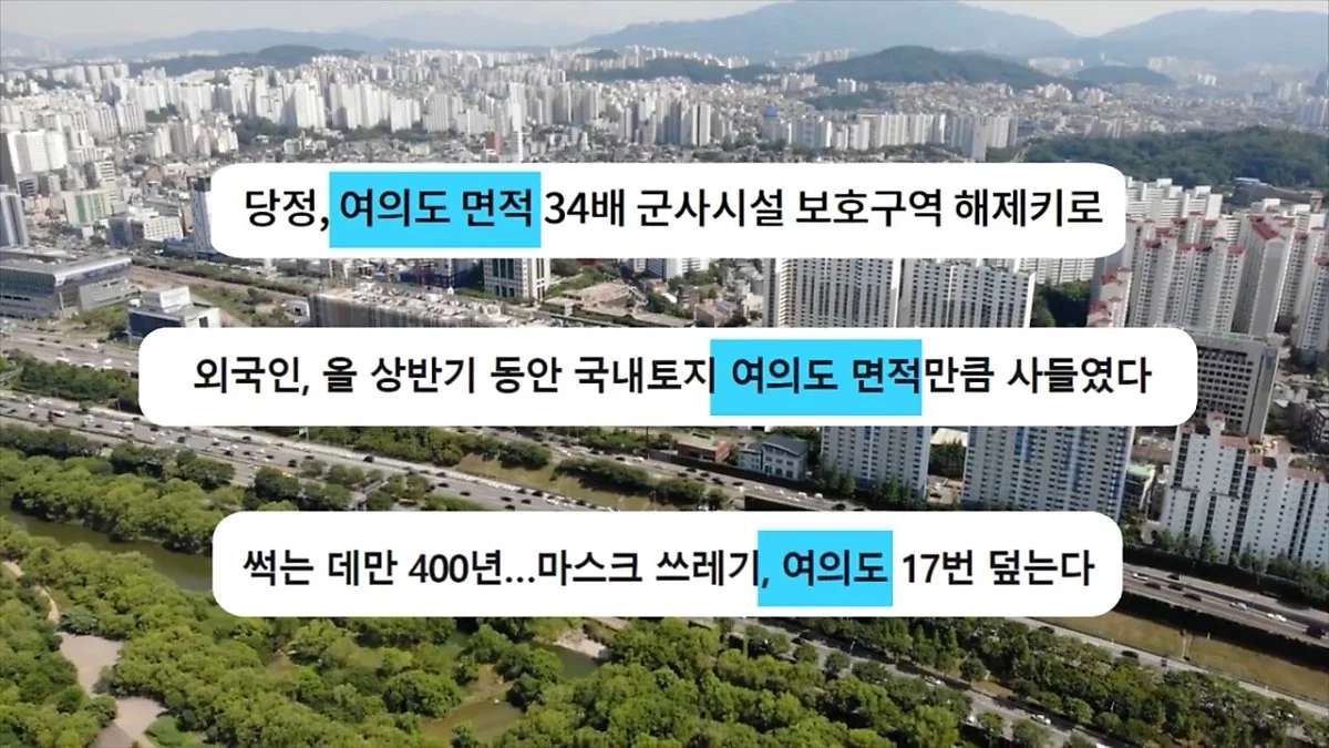 여의도 면적이 상식에 속하는가? .jpg